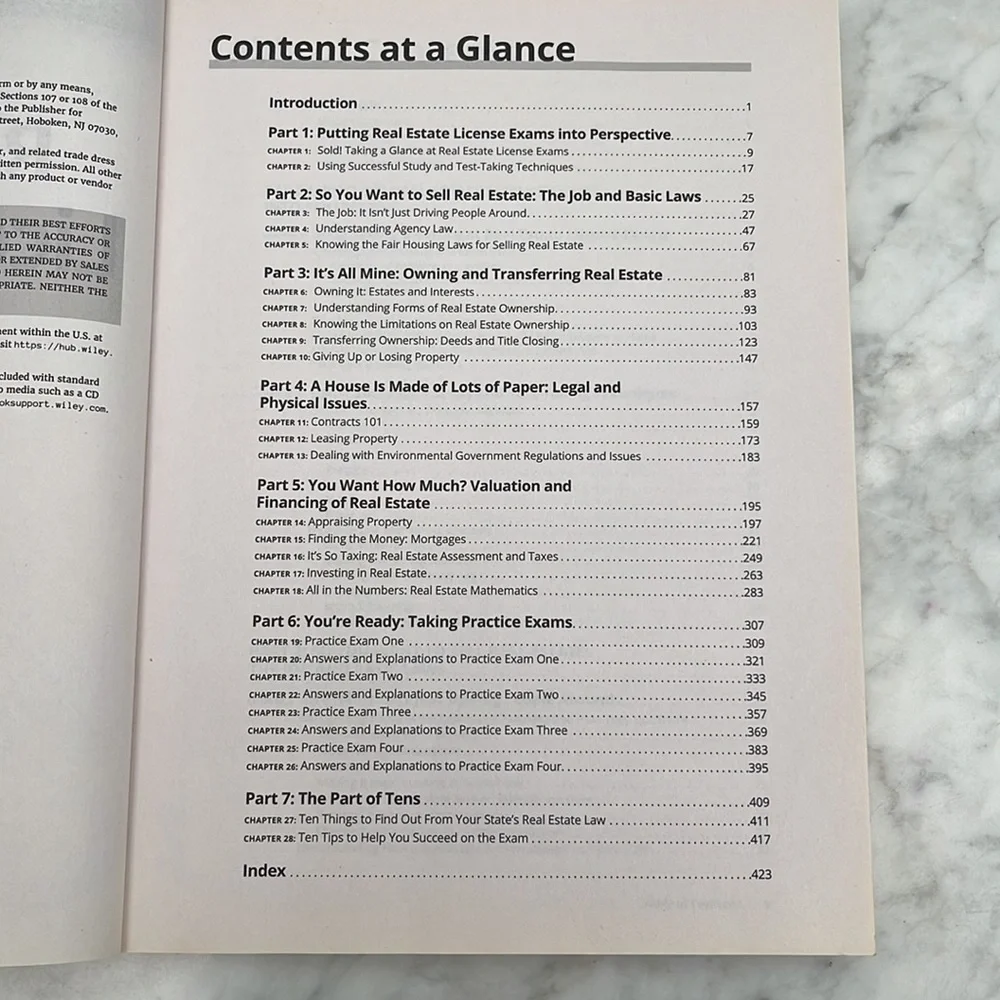Real estate license exams 3rd Edition